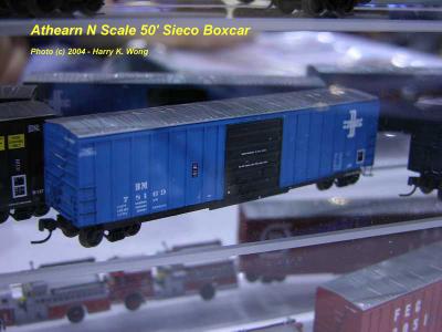 Athearn N scale: 50' Sieco Boxcar
