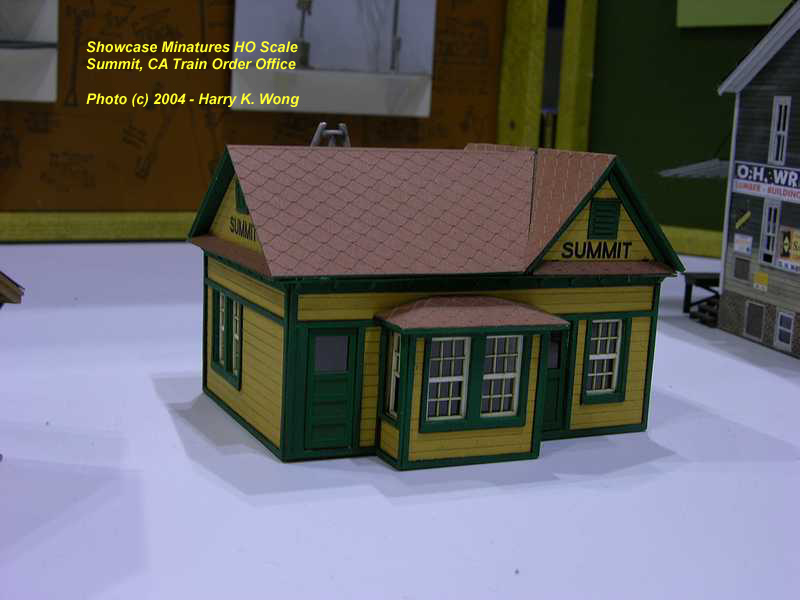 Showcase Minatures HO: Lasercut of Summit TO office