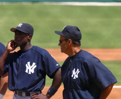 Alphonso Soriano and Joe Torre