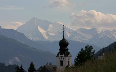 Weisshorn from the Goms valley