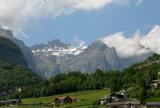 Schwarzhorn and Daubenhorn from Leuk