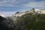 Rhonegletscher and Furkahorn