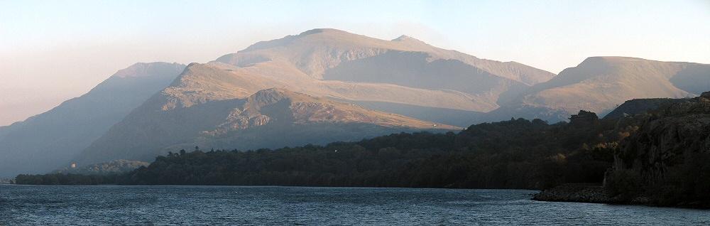 Snowdon from Pen-Llyn on Llyn Padarn