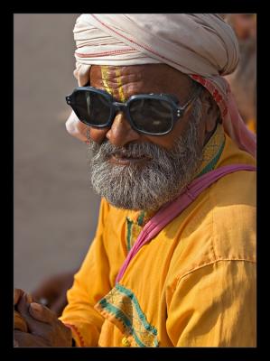 Sadhu with Sunglasses