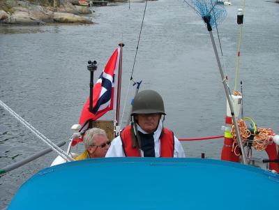 Finn Torgeir Rud og Petter. HMS er vel ivaretatt -Finn ber om beskyttelse mot Bommen-tiltak iversatt. Oslo - Bergen