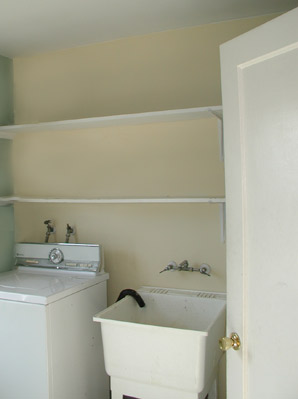 Sunny Storage Room with Washer/Dryer hookup (Washer/Dryer not included)