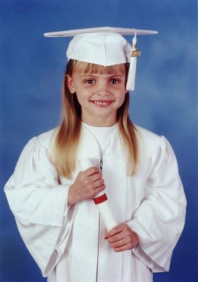 Jillian's Pre-School Graduation Photo