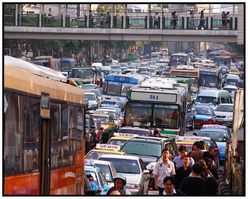 Famous Bangkok Traffic