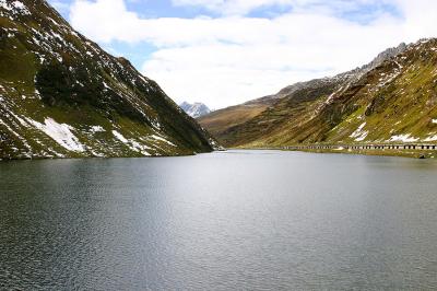 See auf dem Oberalp-Pass auf 2033 m