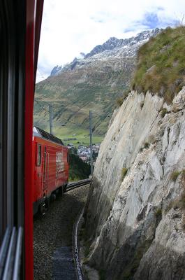 Bahn am Berg