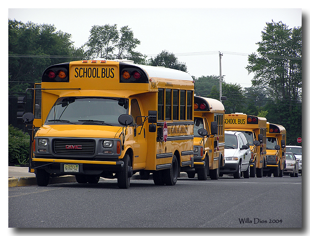 Summer School Buses  /  July 14, 2004