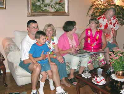 Doug , Lynette ,Pat ,Tracy and Doug