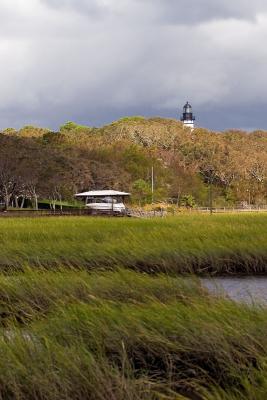 Lighthouse and Wetlands