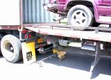 Loading a Chevy 1500 into an overseas container