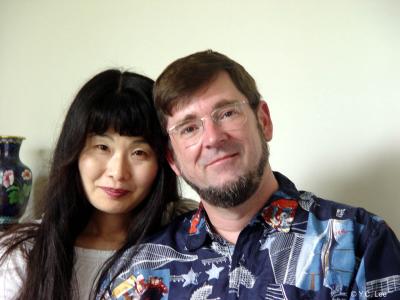 Noriko and Stephen.  21 Aug 2003.