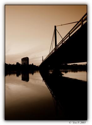 Bridge over Calm water ...