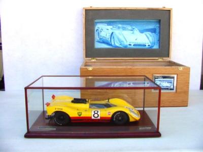 Porsche 908-2 number 8, Winner at Road Atlanta CAN-AM Yellow-Red Pilot Tony Dean 001.jpg