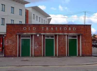 Back door of Old Trafford
