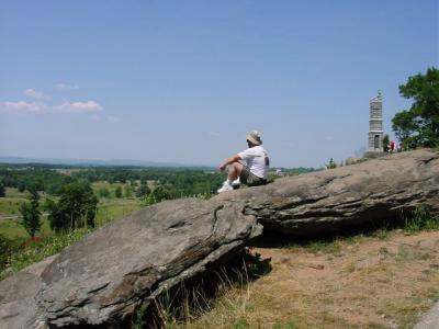 Doug at Gettysburg