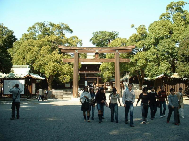 L'entre de Meiji-Jingu Shrine