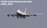 British Airways B747-436 G-BNLA Dreamflight airliner aviation stock photo #8894