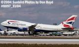 British Airways B747-436 G-BNLA Dreamflight airliner aviation stock photo #8897