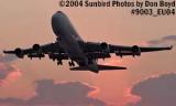Air France B747-428(M) F-GISC sunset airliner aviation stock photo #9003