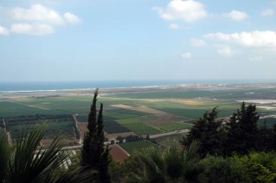 View of Kibbutz Maagan Michael from Zichron Yaakov