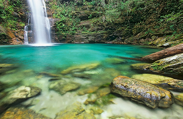 Cachoeira de Santa Brbara2, Cavalcante-GO