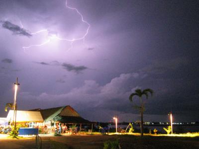 storm in Vientiane