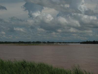 Mekong River. Vientiane