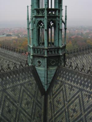 Green tower, Prague cathedral