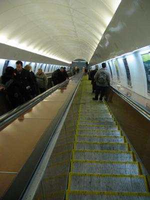 Prague escalator