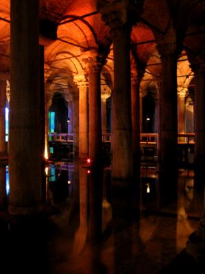 Underground Cistern. Istanbul
