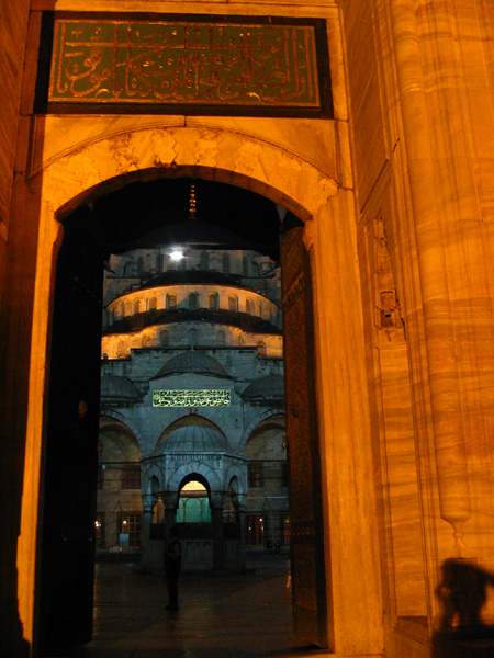 Blue Mosque at night, Istanbul