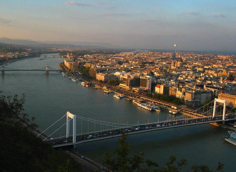Budapest sunset