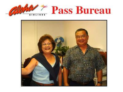 Pass Bureau Agents Carol & Norman