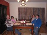 dinner in new dining room