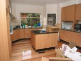 unpacking kitchen