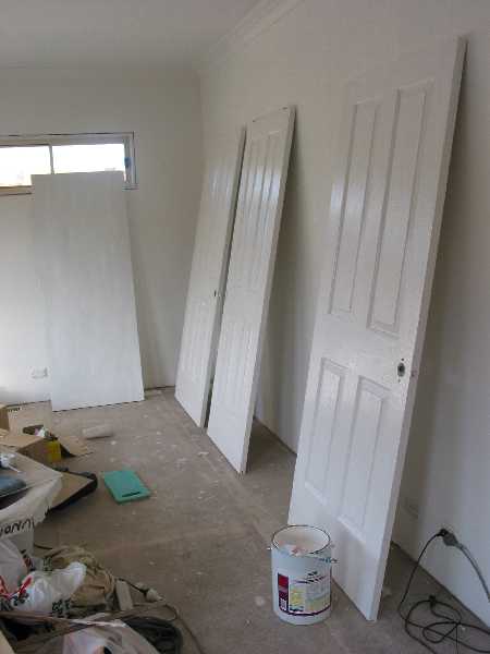 upstairs is a paint assembly line
