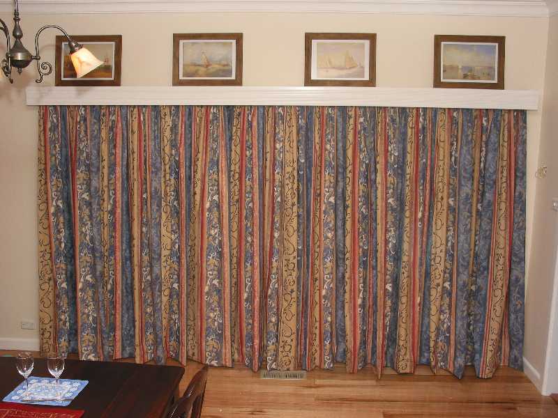 curtains completed