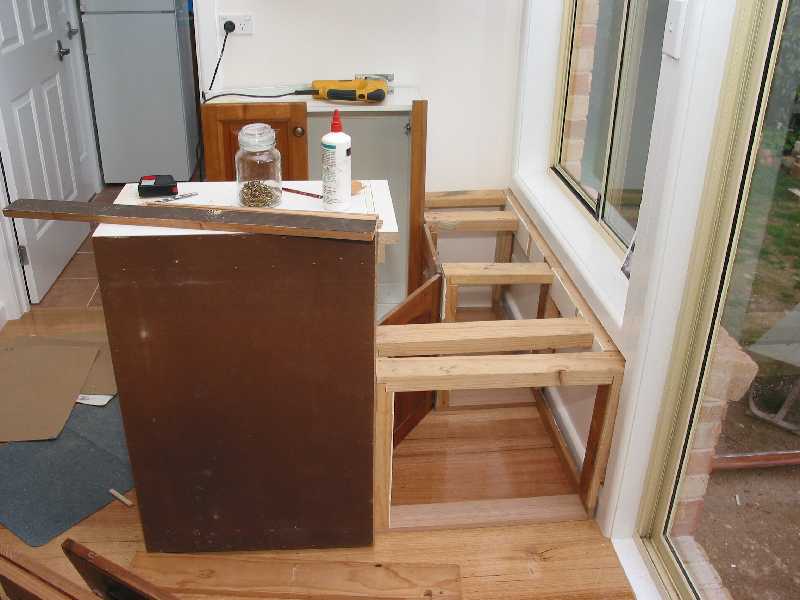 bar seat frame