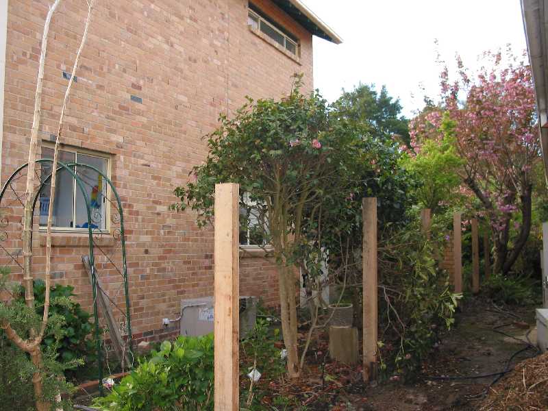 new fence installed