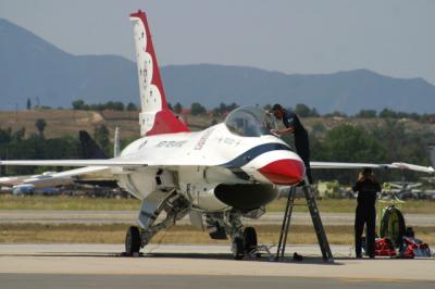 The USAF Thunderbirds