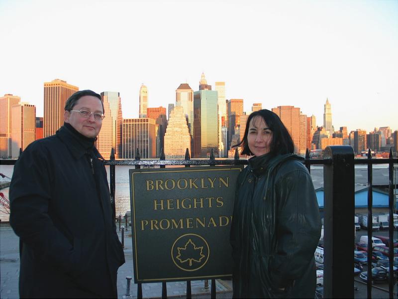 Vue depuis Brooklyn Heights