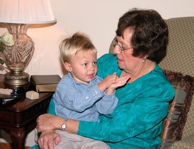 Grandma Gail and Grandson