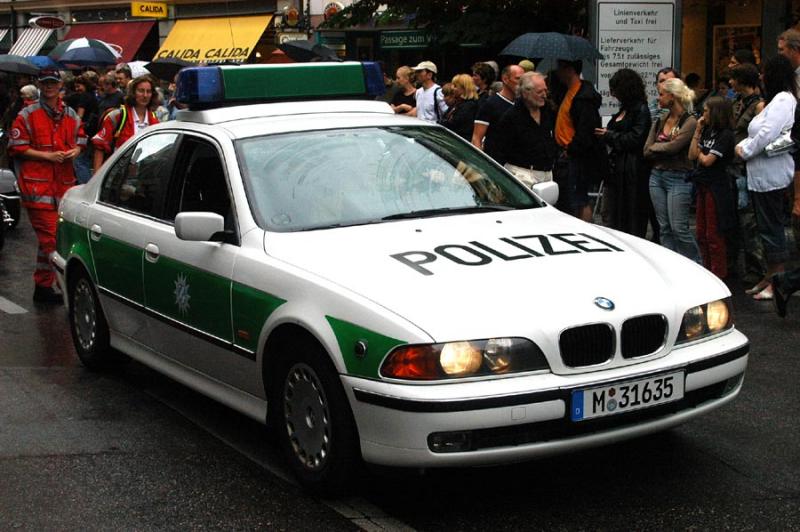 Die Münchner Polizei fährt BMW