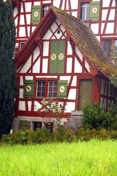 Swiss farmhouse along Lake Zurich