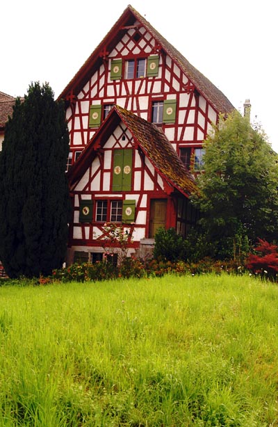 Old timbered house near Stfa