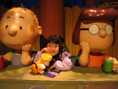 Charlie Brown theme park in Universal Studios